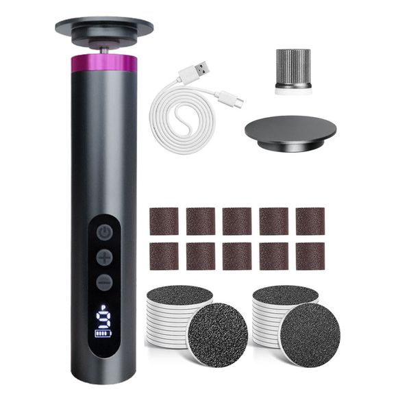 Electric Foot Callus Remover, LED Display Foot File Tool for Dead Skin
