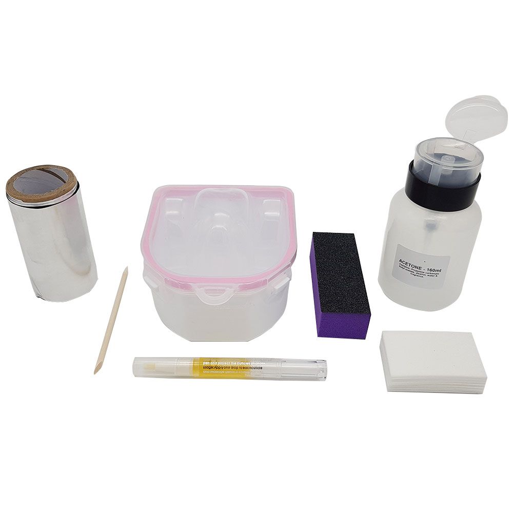 Soak of Gel or Acrylic Nail Polish Removal Kit Shop Today. Get it