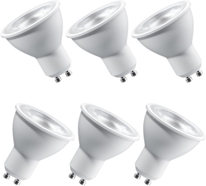 5w LED GU10 Bulb Warm White 6pcs