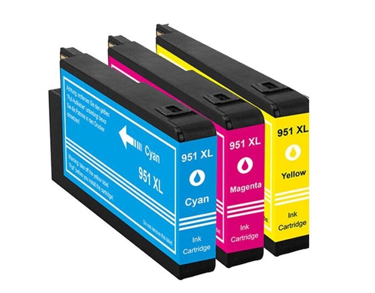 HP 951XL Colour Ink Cartridge Multipack - Compatible