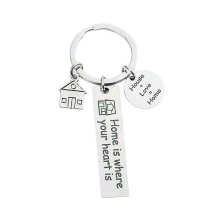 Home Is Where Your Heart Is Keychain Image