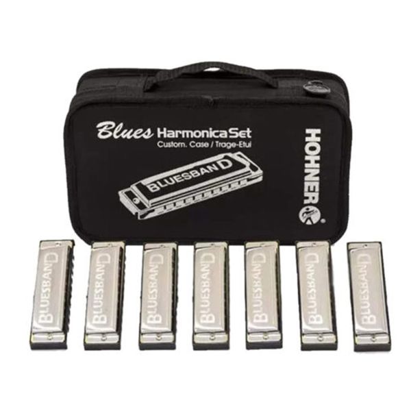 Hohner Blues Band Harmonica (7-pack)