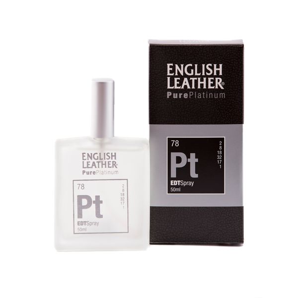 English Leather Pure Platinum Eau de Toilette Spray 50ml plus 10ml free