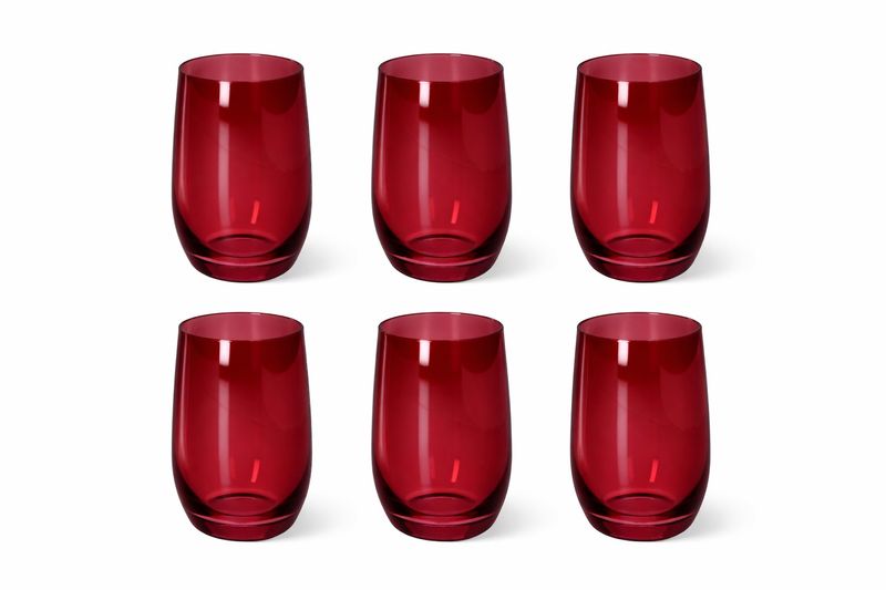 Danny Home Crystal Whisky Glasses 6 Piece 240ml