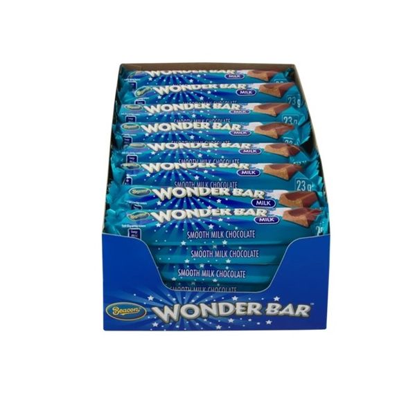 Beacon Wonderbar Milk Chocolate - 24 Bars (24 x 23g)