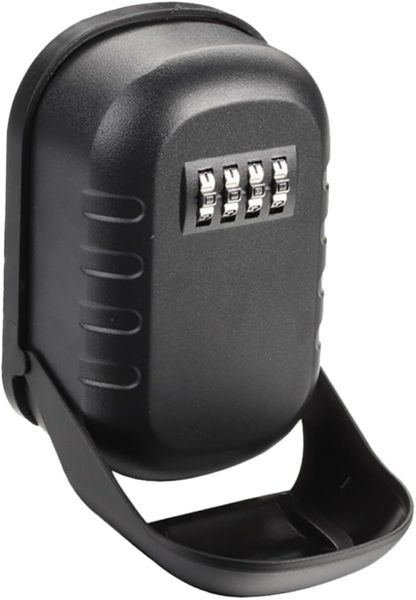 Wall Mount Key Lock Box Secure Outdoor Storage for House Keys with