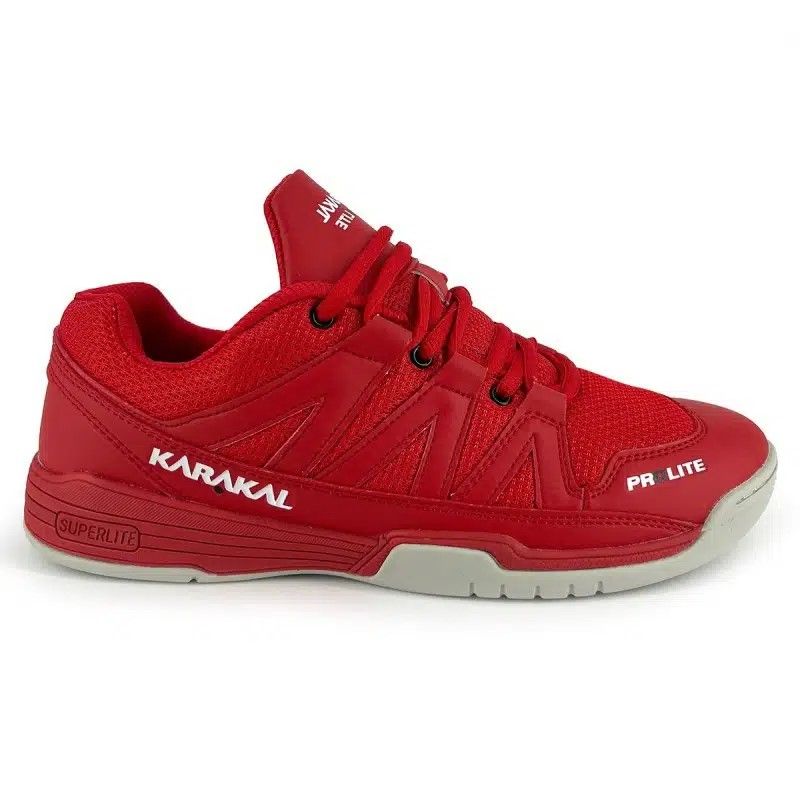 Karakal Men's Pro Lite Squash/Indoor Court Shoes Red Shop Today