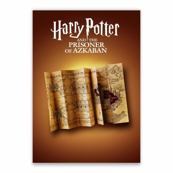 Prisoner Of Azkaban Map Poster - A1