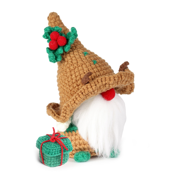 Crochet Kit DIY Christmas Crochet Kit(Brown)