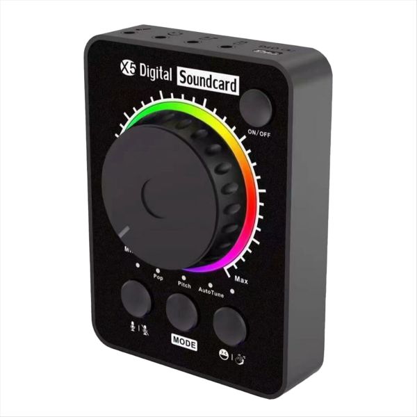 New Product X5 Live Broadcast Sound Card Set Desktop Live Broadcast
