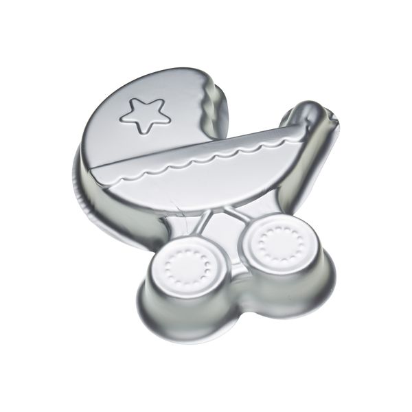 Sweetly Does It Pram Shaped Cake Pan, 27x23x5cm