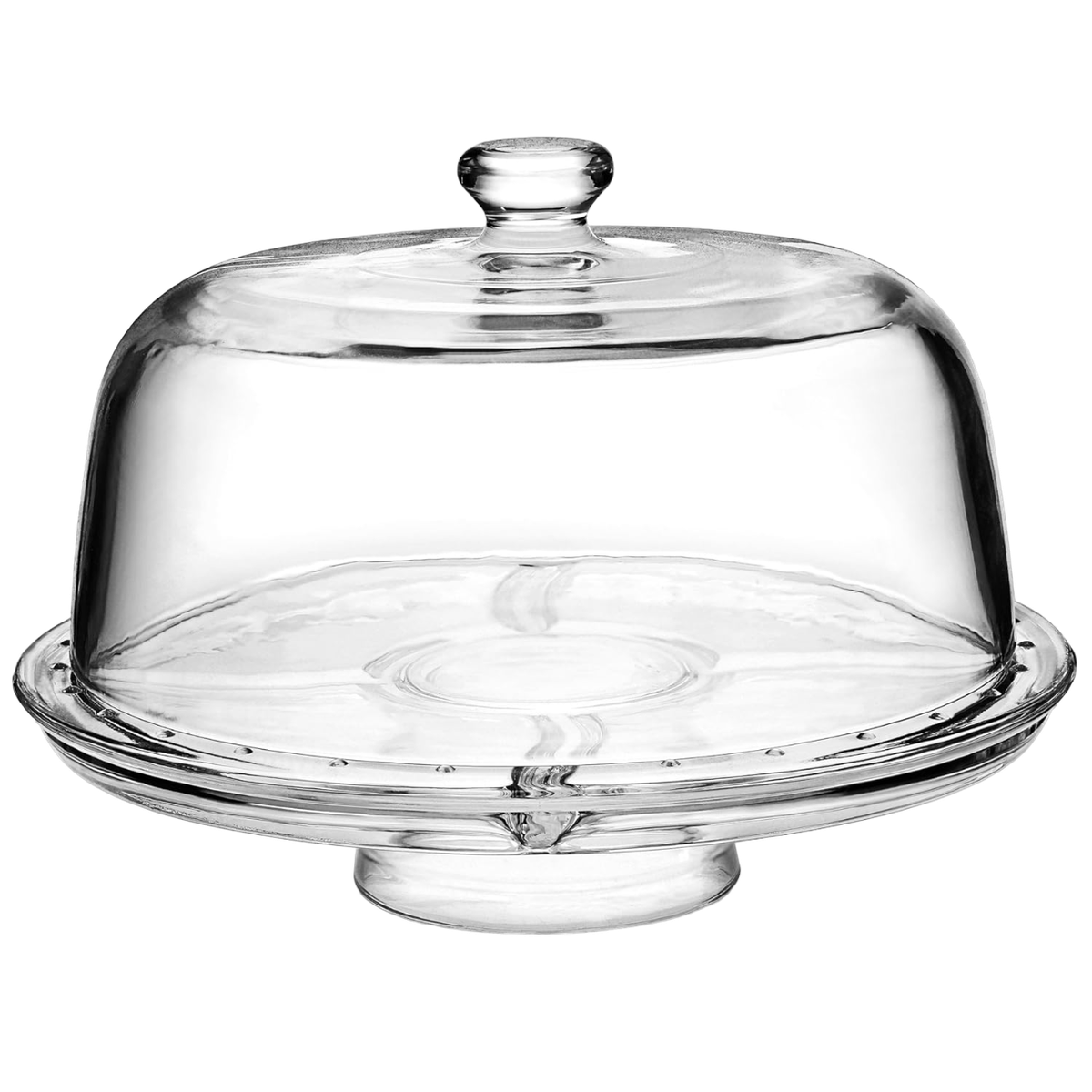 Glass Multifunctional Cake Stand and Cake Dome/Punch Bowl/Salad Bowl In One Shop Today. Get it