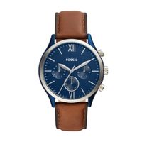 Fossil Fenmore Midsize Multifunction Navy Leather Watch BQ2412 Shop Today. Get it Tomorrow takealot