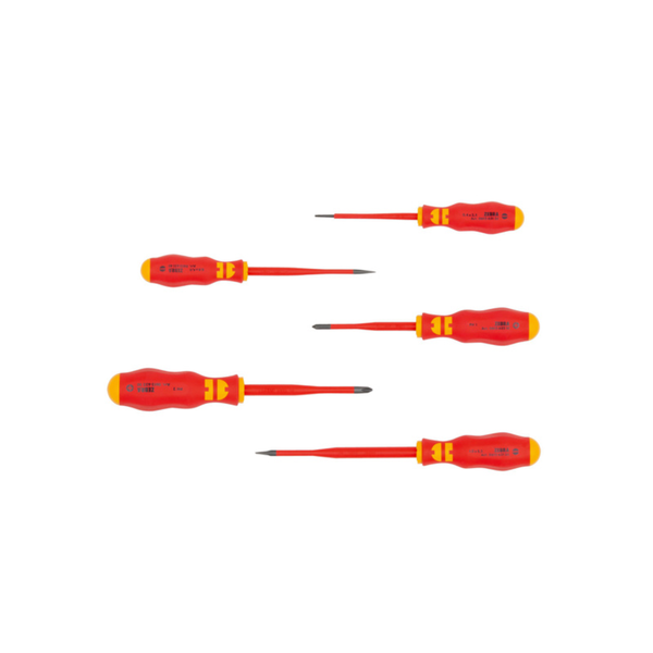 Wurth Electrical Screwdriver Set (VDE) - 5 Pieces