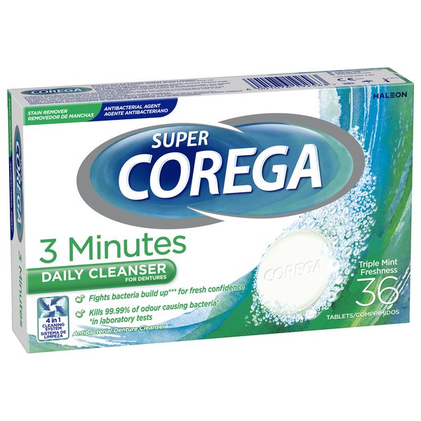 Super Corega 3min Cleanser Tabs 1x36_za