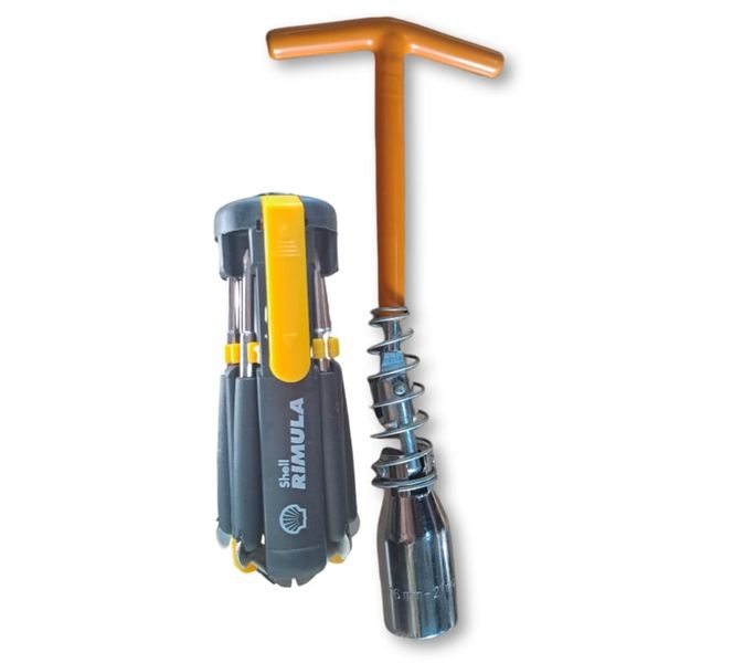 Spark Plug Wrench &amp; Screwdriver Set