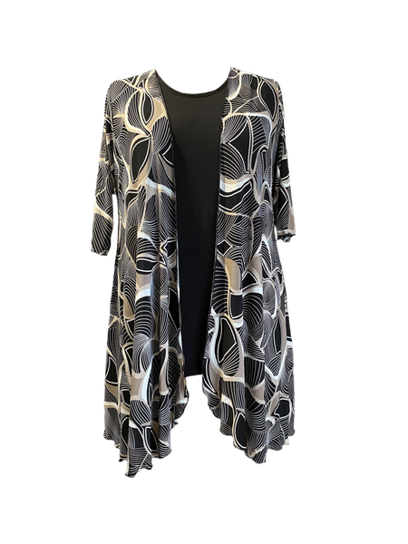 Plus Size Bon bon Open Jacket