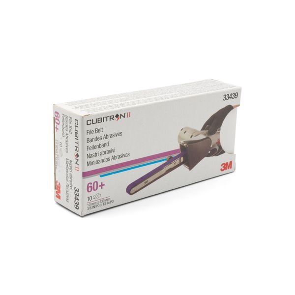 3M Cubitron II File Belt 786F, 10 mm x 330 mm, 60+