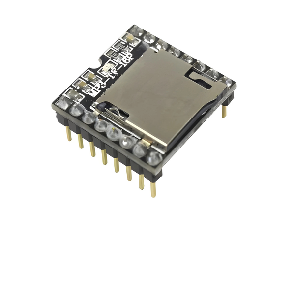 HKD DFPlayer Mini MP3 Module TF Card WAV/MP3/WMA Playback, Serial Control