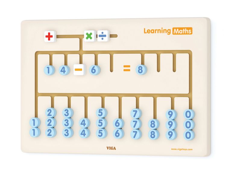 Learning Maths Wall Mount Toy