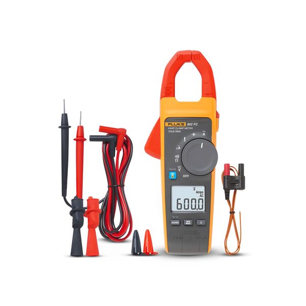 Fluke 902FC True-RMS HVAC Clamp Meter