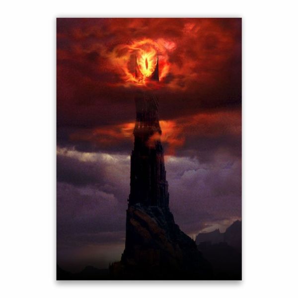 The Great Eye Of Mordor Poster - A1