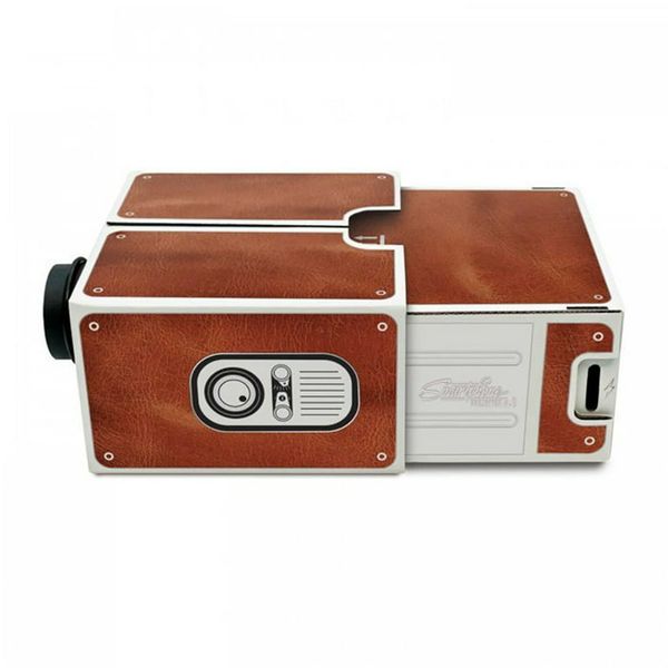 Smartphone projector 2.0 Second Generation Cinema Movie Comes Ready Built