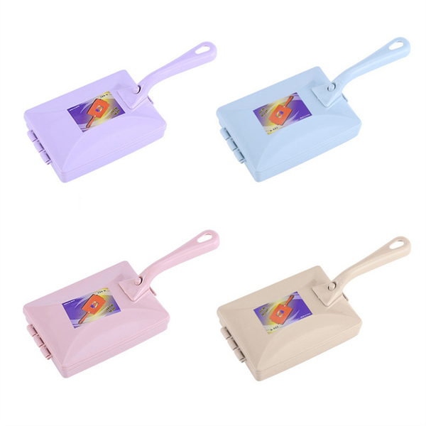 4PC Carpet Crumbs Table Brush Manual Crumb Cleaner Handheld Double Roller S