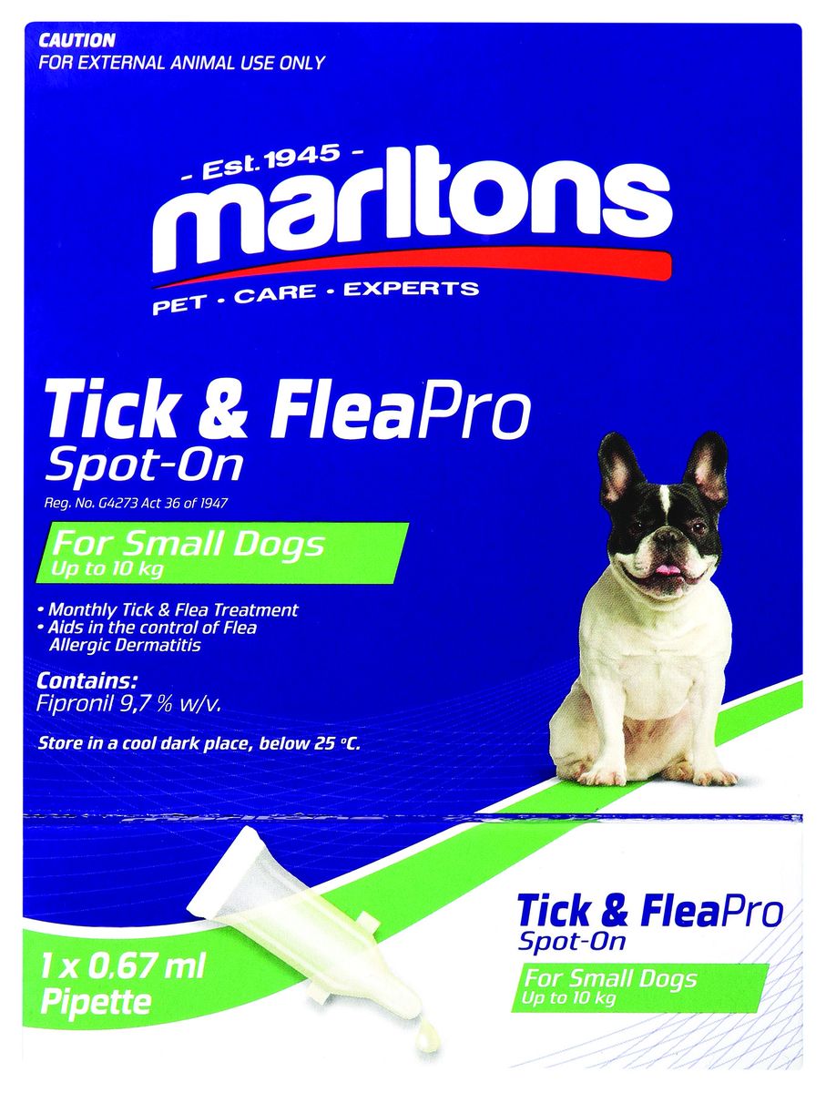 Spot on tick and best sale flea treatment