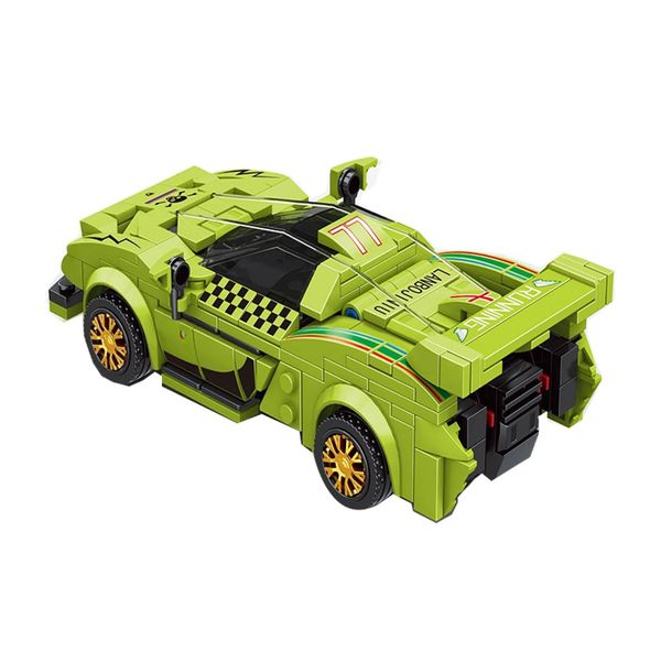 Educational Assembly Supercar Deformation Car Building Block Model Toy