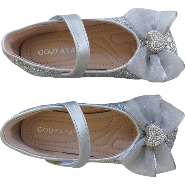 Sparkle Grey Princess Pump