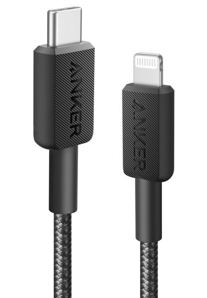 Anker 322 USB-C to MFI Certified Lightning Braided Cable 0.9m