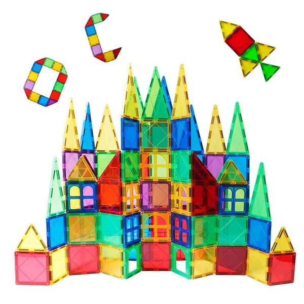 Magnetic Building Blocks 100 Pieces Educational Gifts