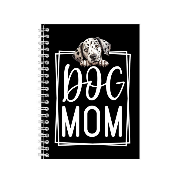 Dalmatian Breed A5 Blank Notebook for Dog Lovers Funny Graphic Present 007