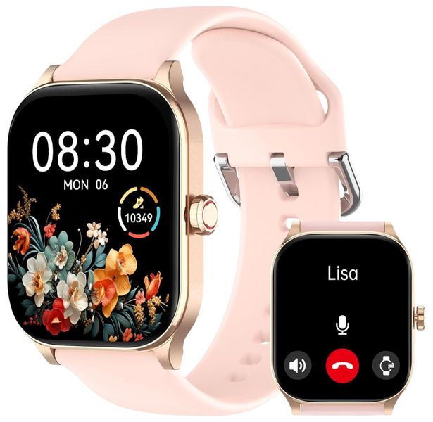 Odsslgw Smart WatchAnswer/Make Call, 1.85'' Smartwatches Women with Heart