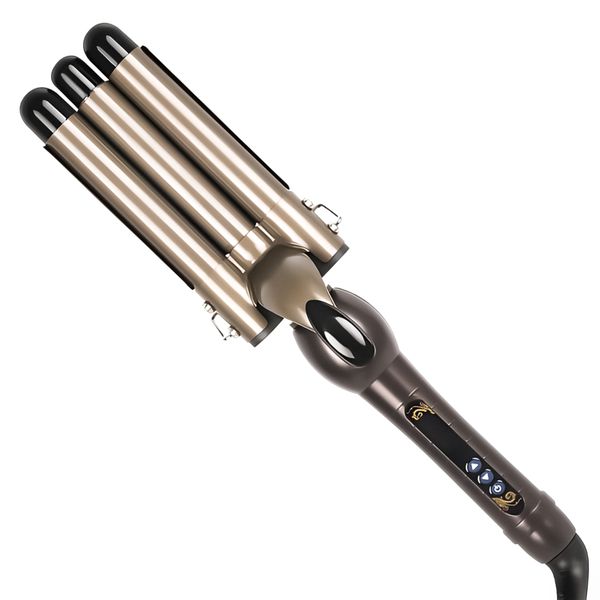 Professional Triple Barrel Hair Curler Waver
