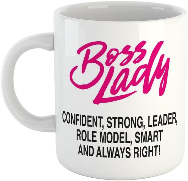 Boss lady- Father's day-Mother's day- Valentines-Charistmas Mug