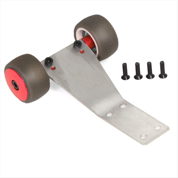 Rc Car Stainless Steel Head Wheel Kit for Arrma 1/18 Red