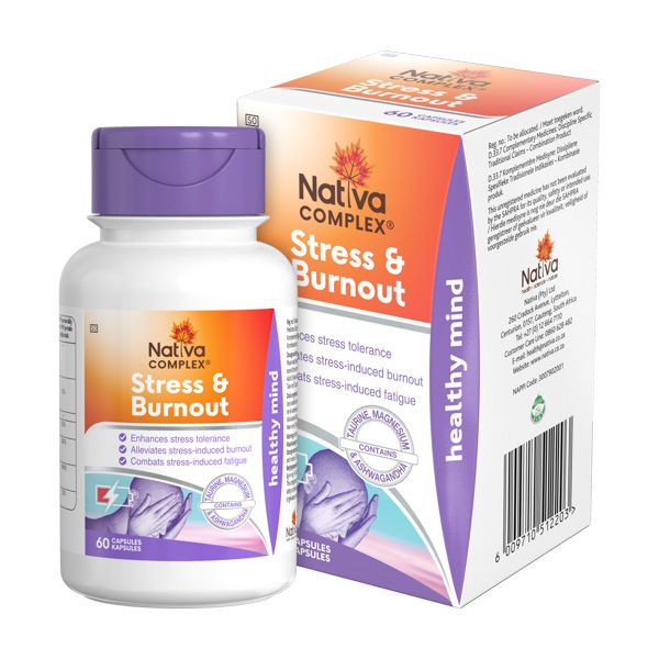 Nativa Complex Stress &amp; Burnout Capsules - 60's