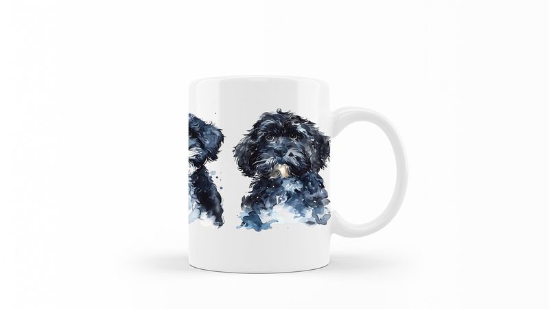 Portuguese-Water-Dog Printed Coffee Mug DSGN98
