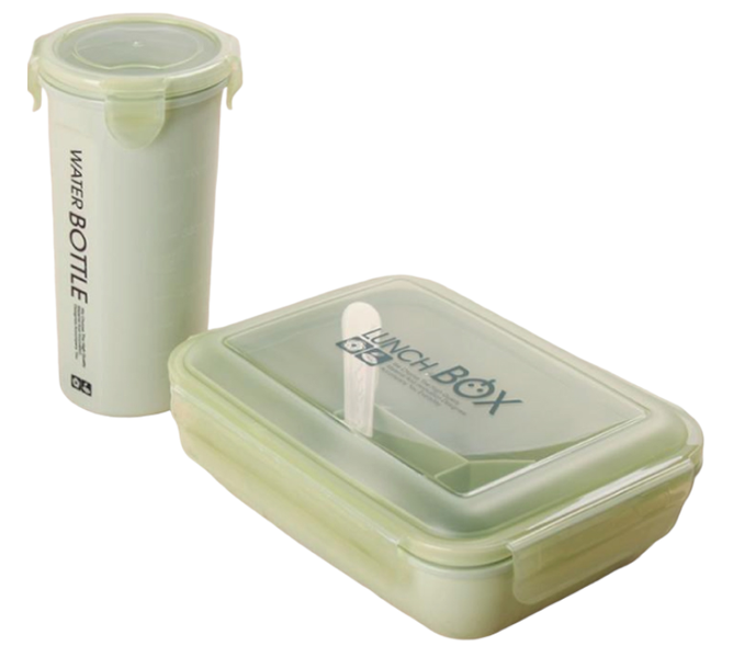 Eco-friendly Lunch Box Set with Water Bottle