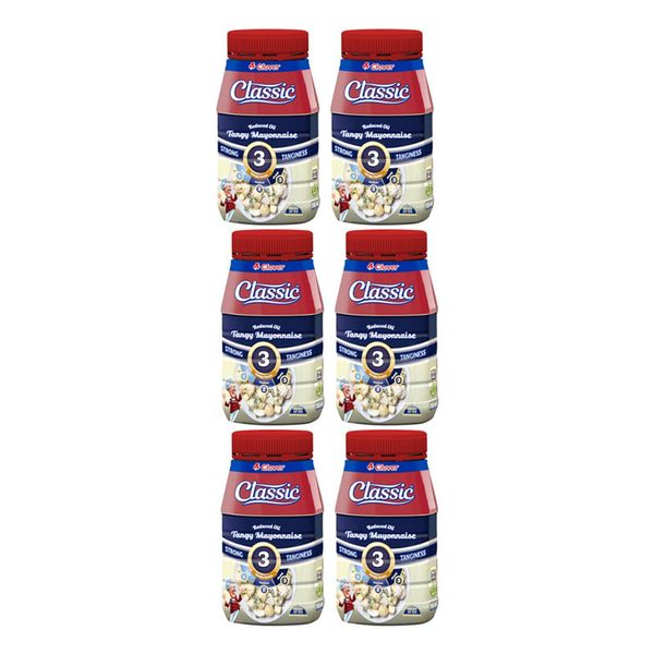 Clover Classic Strong Mayonnaise - 6 x 750g