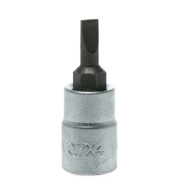 TengTools - 1/4inch Drive Flat Socket 4mm - M141404-C