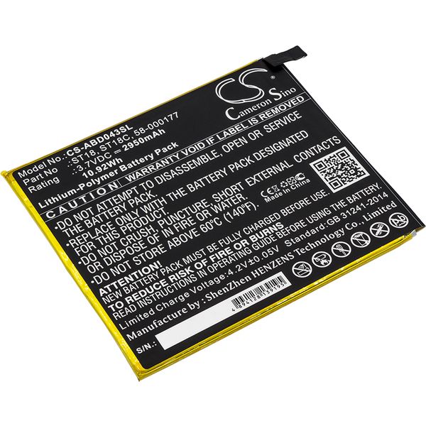 CS-ABD043SL Tablet Battery