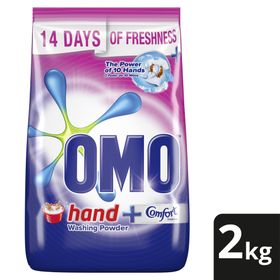 OMO Stain Removal Hand Washing Powder Detergent with Comfort Freshness ...