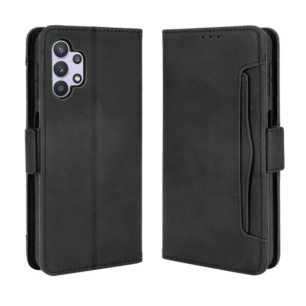 Multi Card Groove Leather Cover Compatible with Samsung Galaxy Z Fold 2 5G
