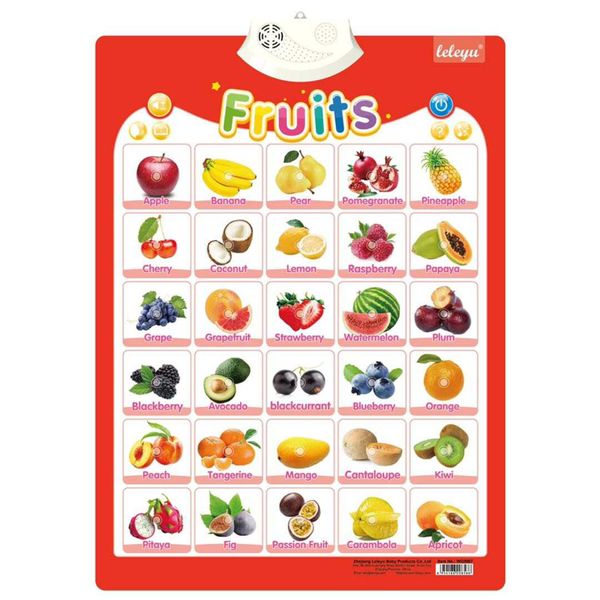Genius - Talking Chart - Fruits