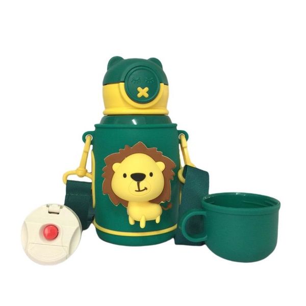 Flip Top Kids Water Bottle and Cup Set