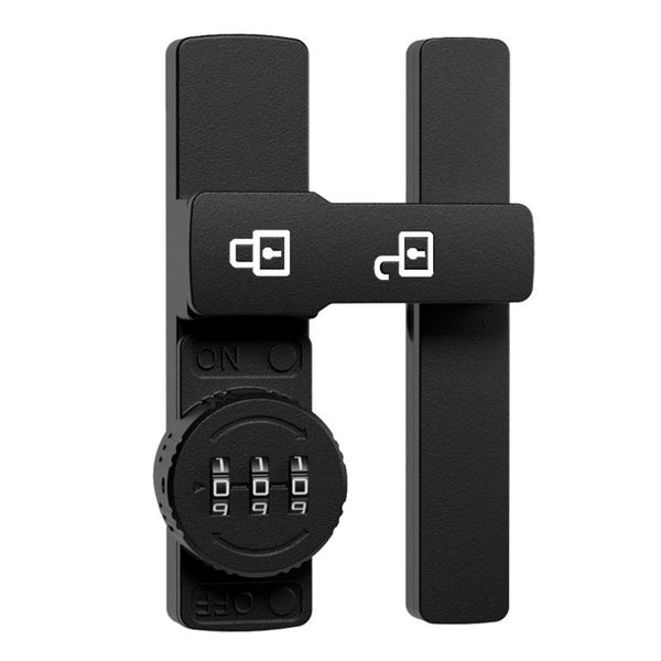 Luminous Sliding Door Lock Combination Anti-Theft Gate Latch Clasp HomeSafe