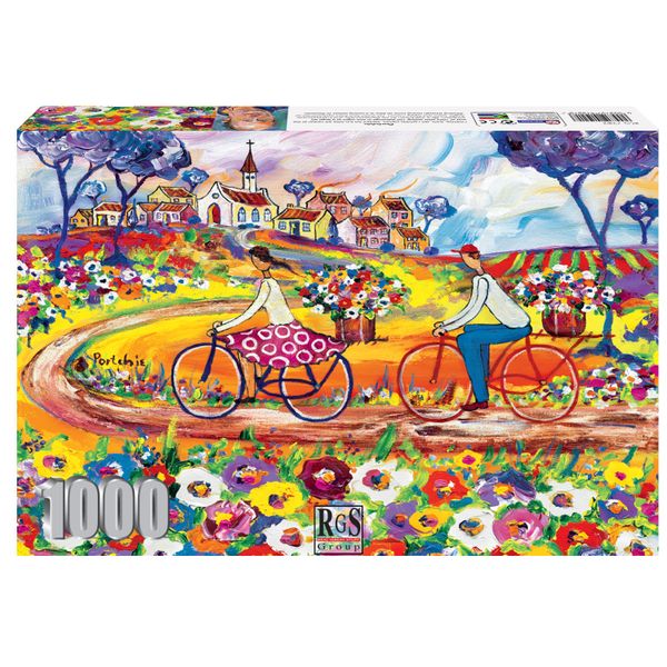 RGS Group Portchie Memorable day Cycling 1000 Piece Jigsaw Puzzle